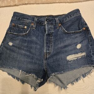 Levi's 501 Jean Shorts Button Fly